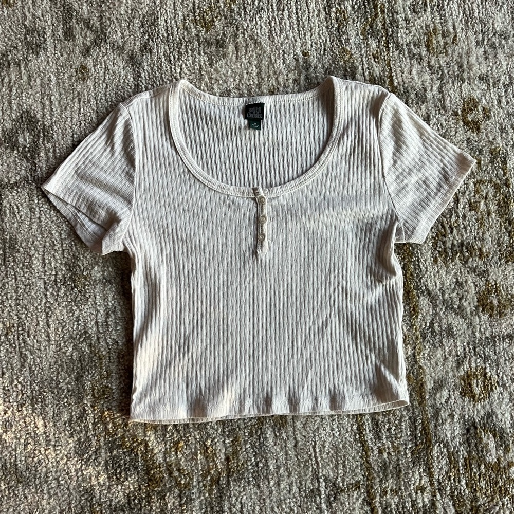 Wild Fable Cream T Shirt